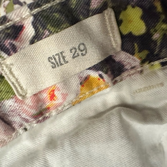 Madewell Women's Skinny Skinny Ankle Jeans Sz 29 Floral Boho Preppy Stretch - Picture 7 of 13